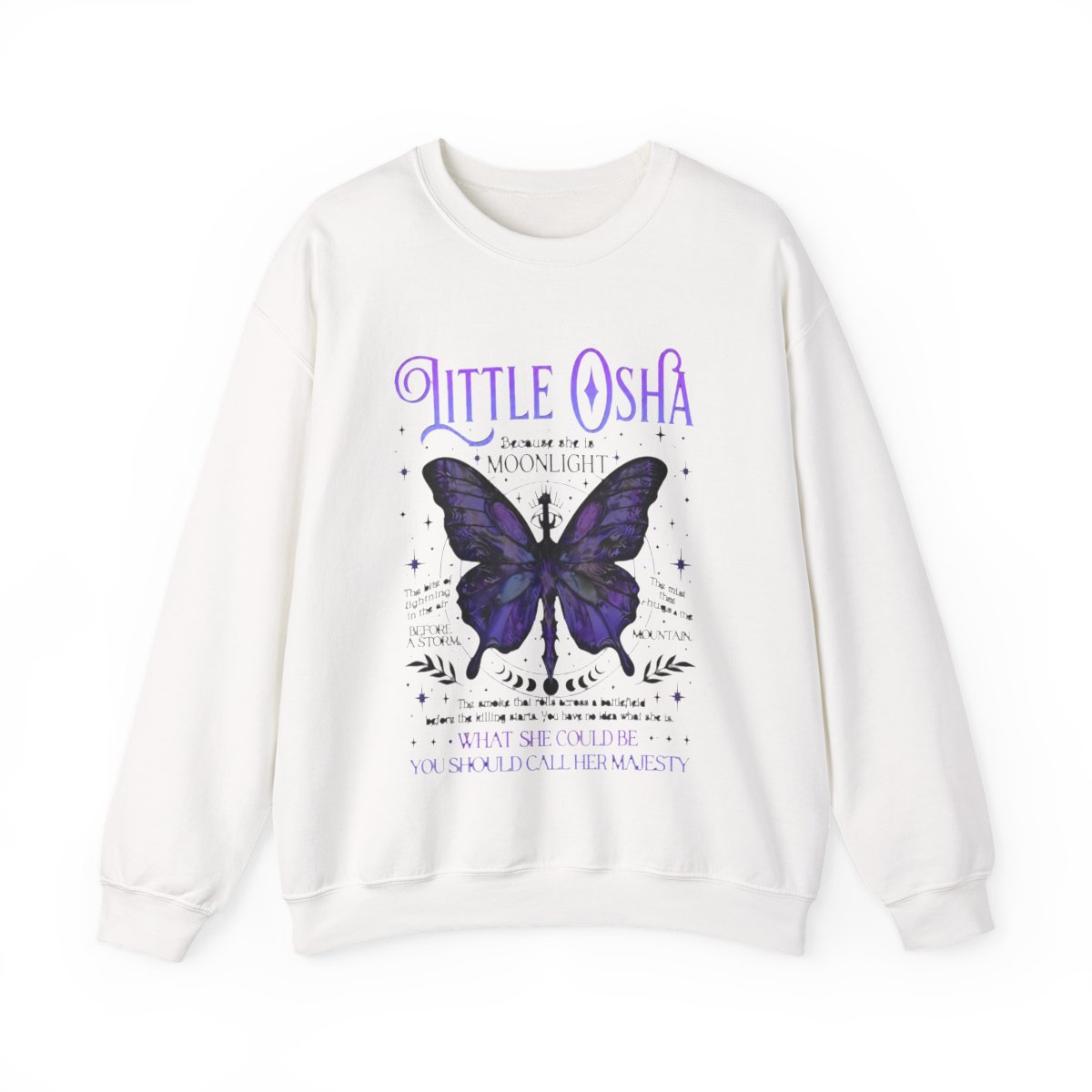 Quicksilver Little Osha Sweatshirt | Callie Hart Romantasy | Tahereh Mafi